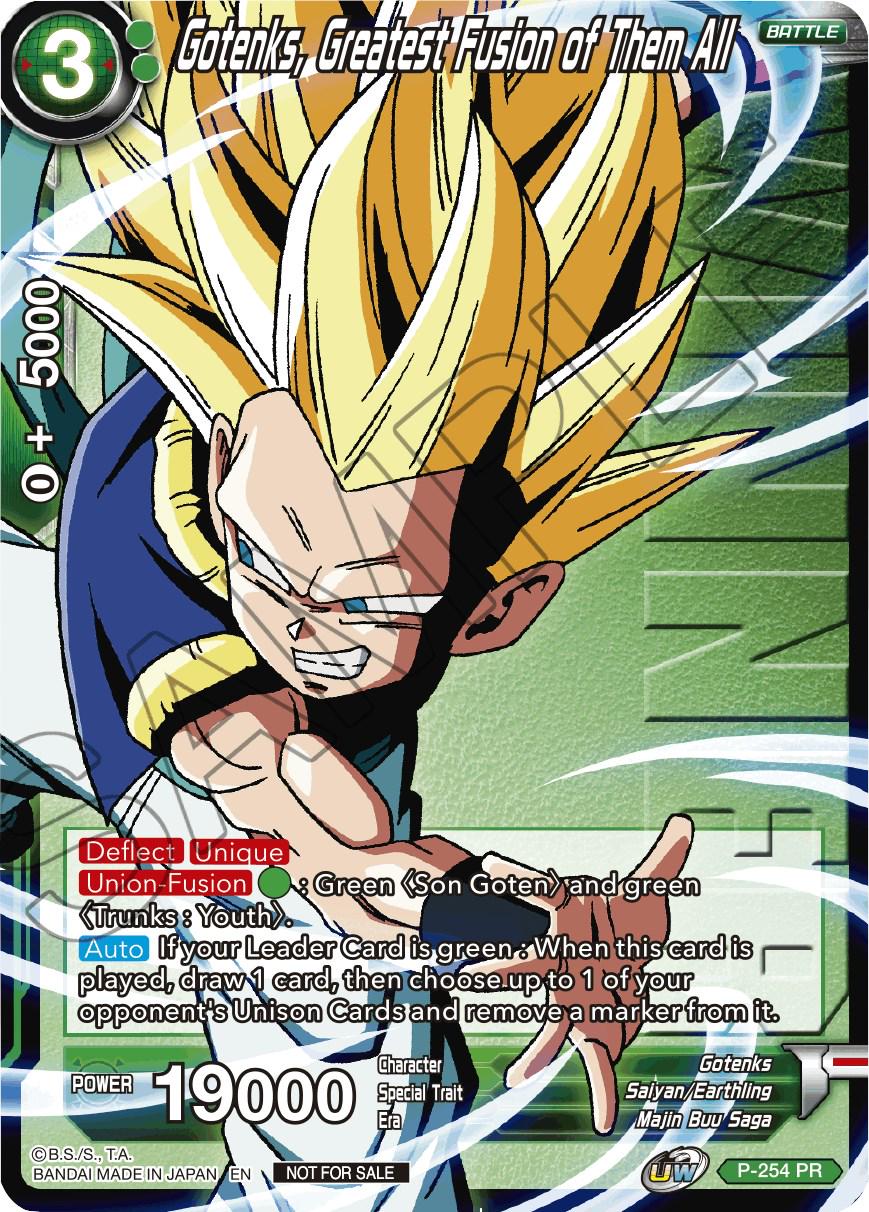 Gotenks, Greatest Fusion of Them All [Winner] P-254