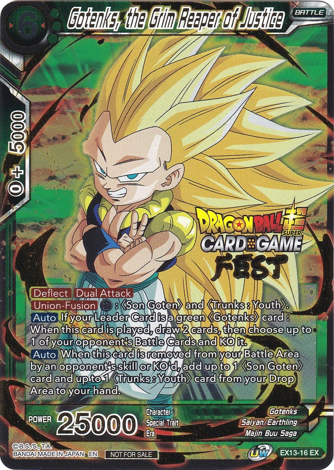 Gotenks, the Grim Reaper of Justice EX13-16