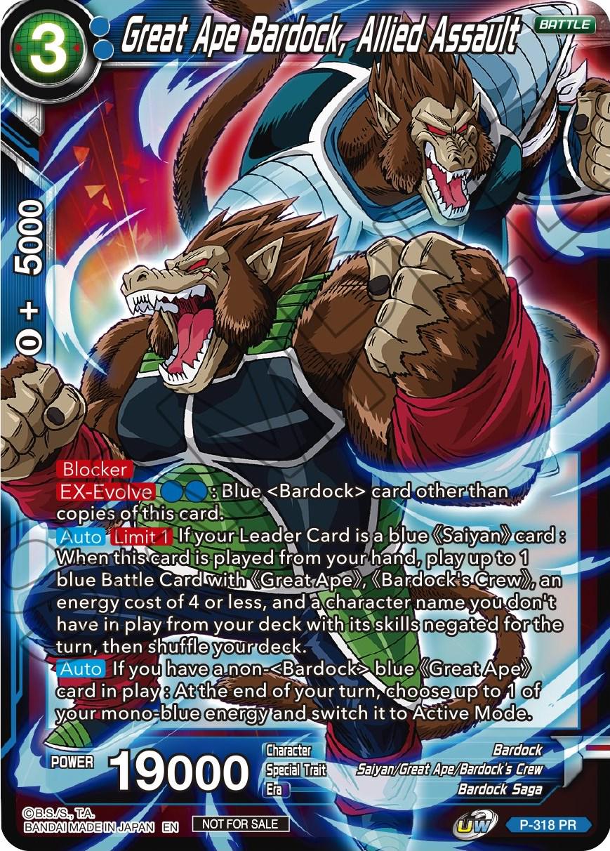 Great Ape Bardock, Allied Assault P-318