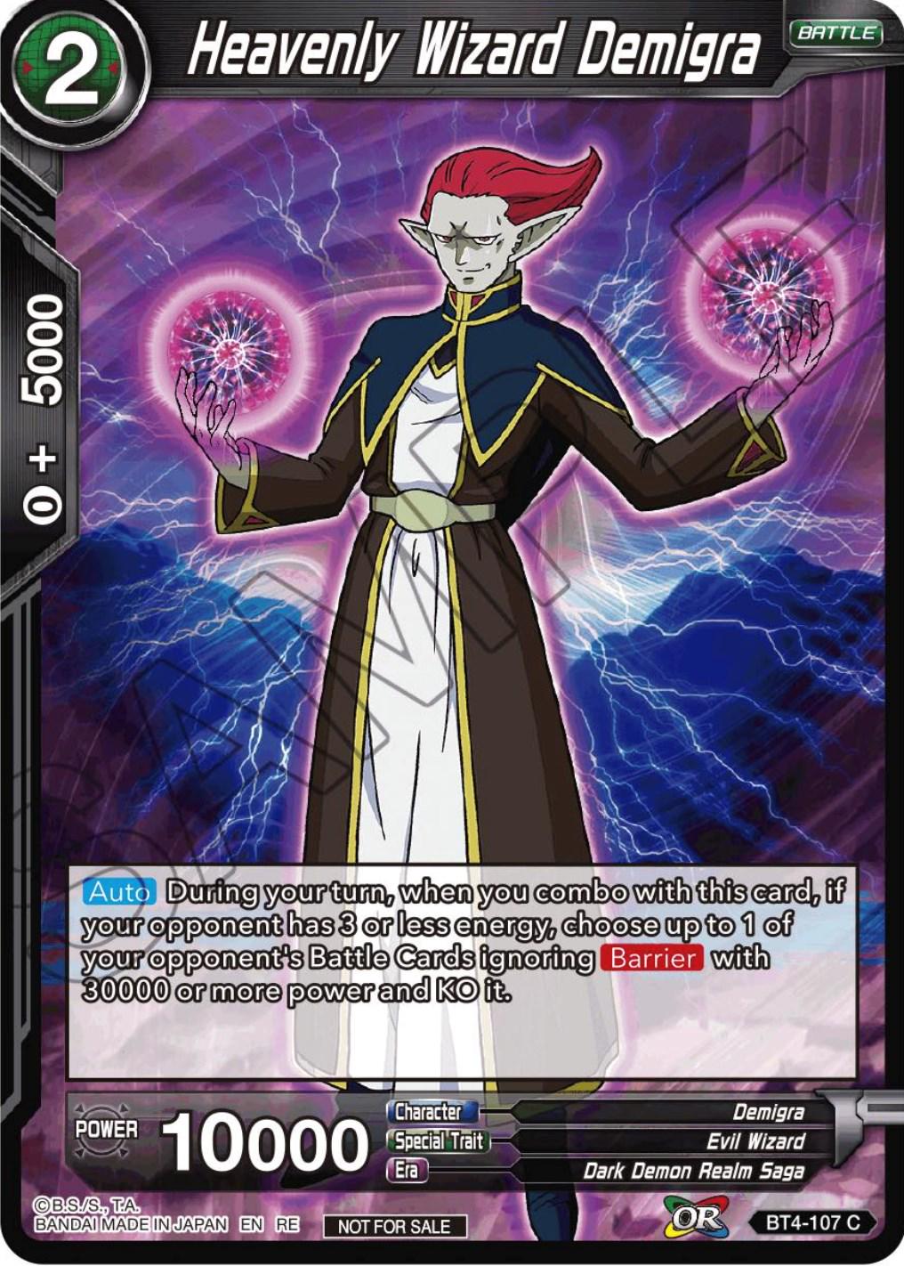 Heavenly Wizard Demigra BT4-107