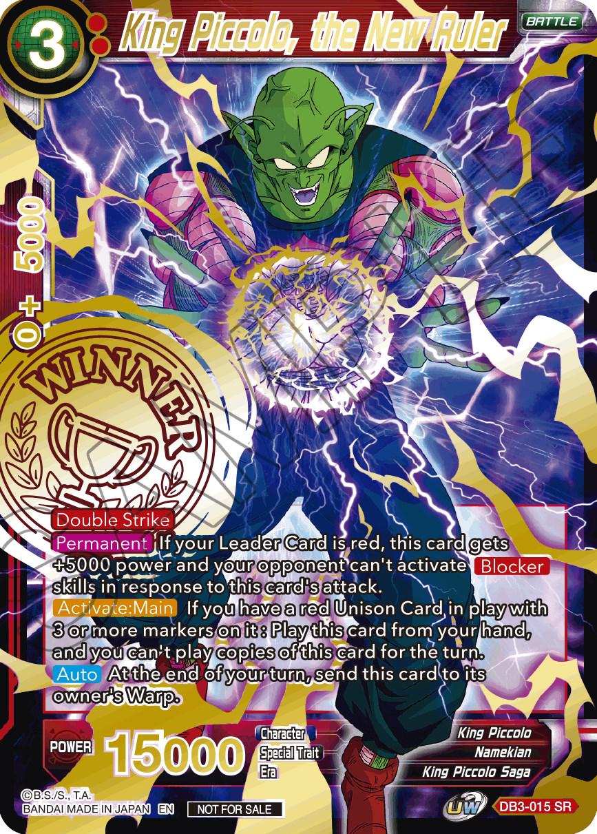 King Piccolo, the New Ruler [Alternate Art] DB3-015