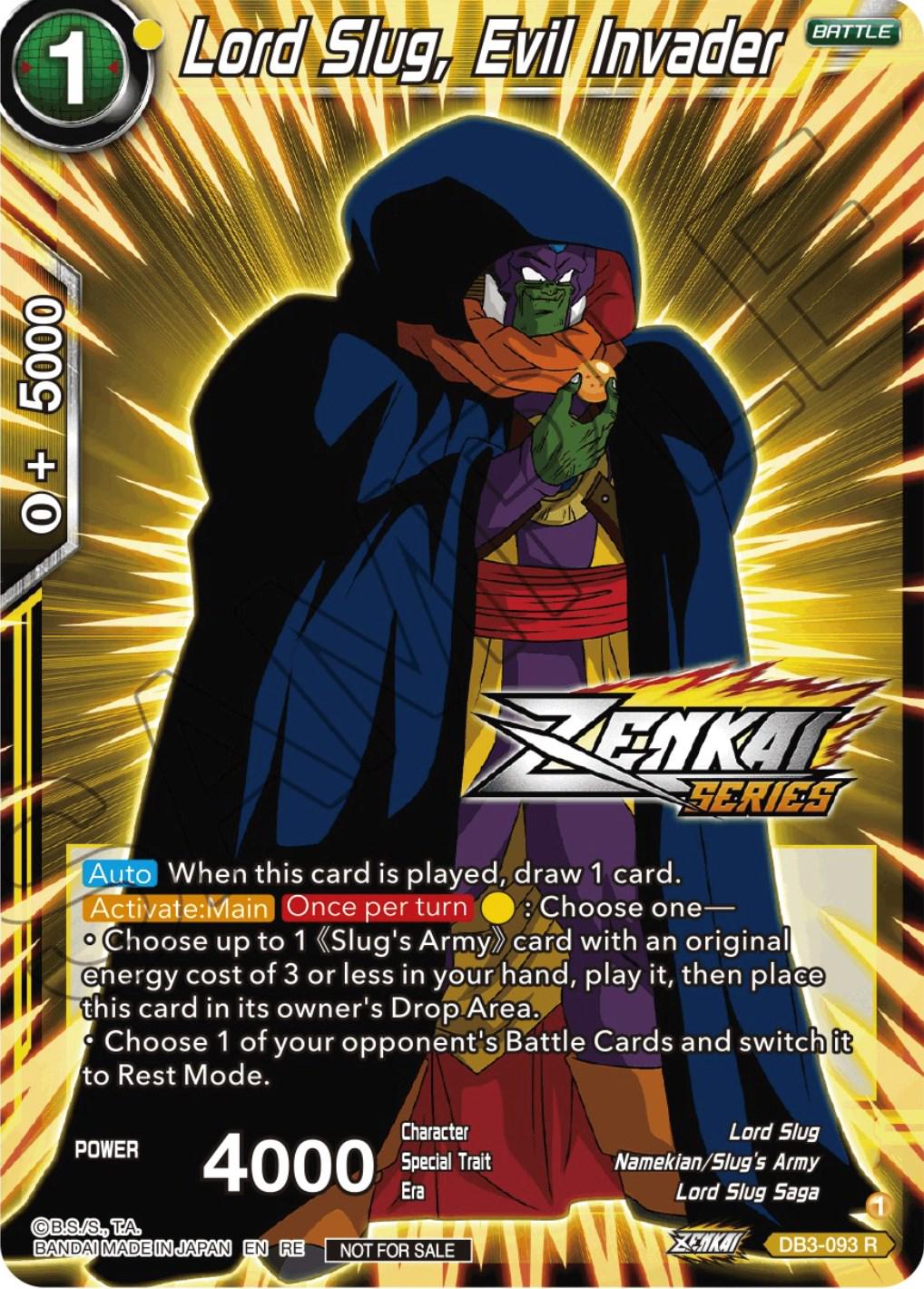 Lord Slug, Evil Invader DB3-093