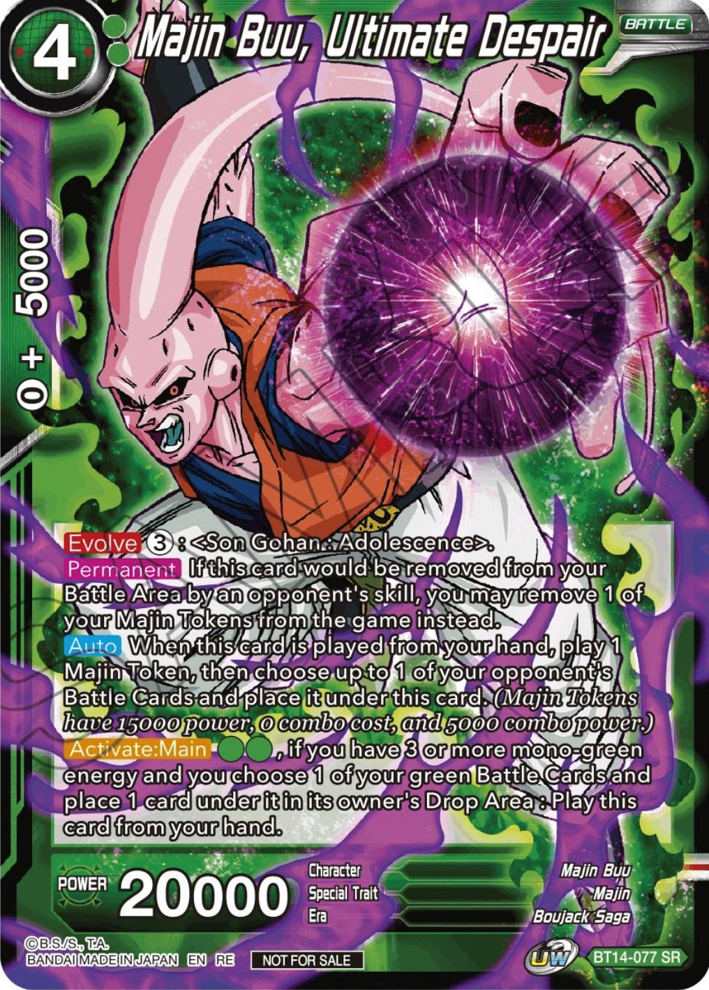 Majin Buu, Ultimate Despair BT14-077