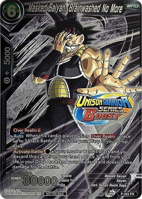 Masked Saiyan, Brainwashed No More [Foil] P-263