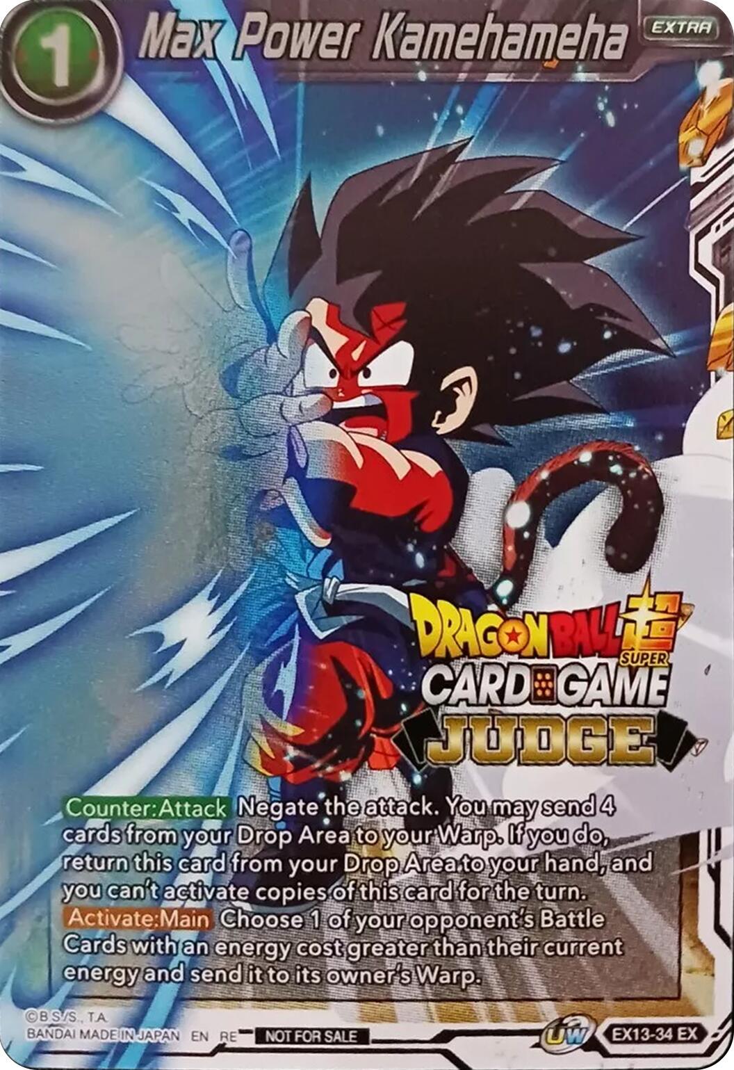 Max Power Kamehameha EX13-34
