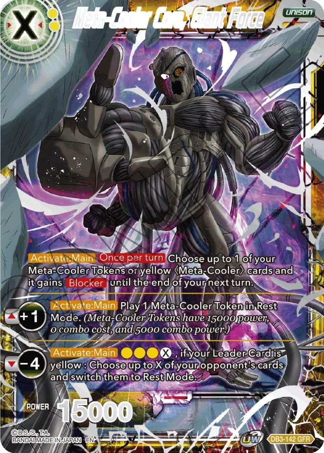 Meta-Cooler Core, Giant Force DB3-142
