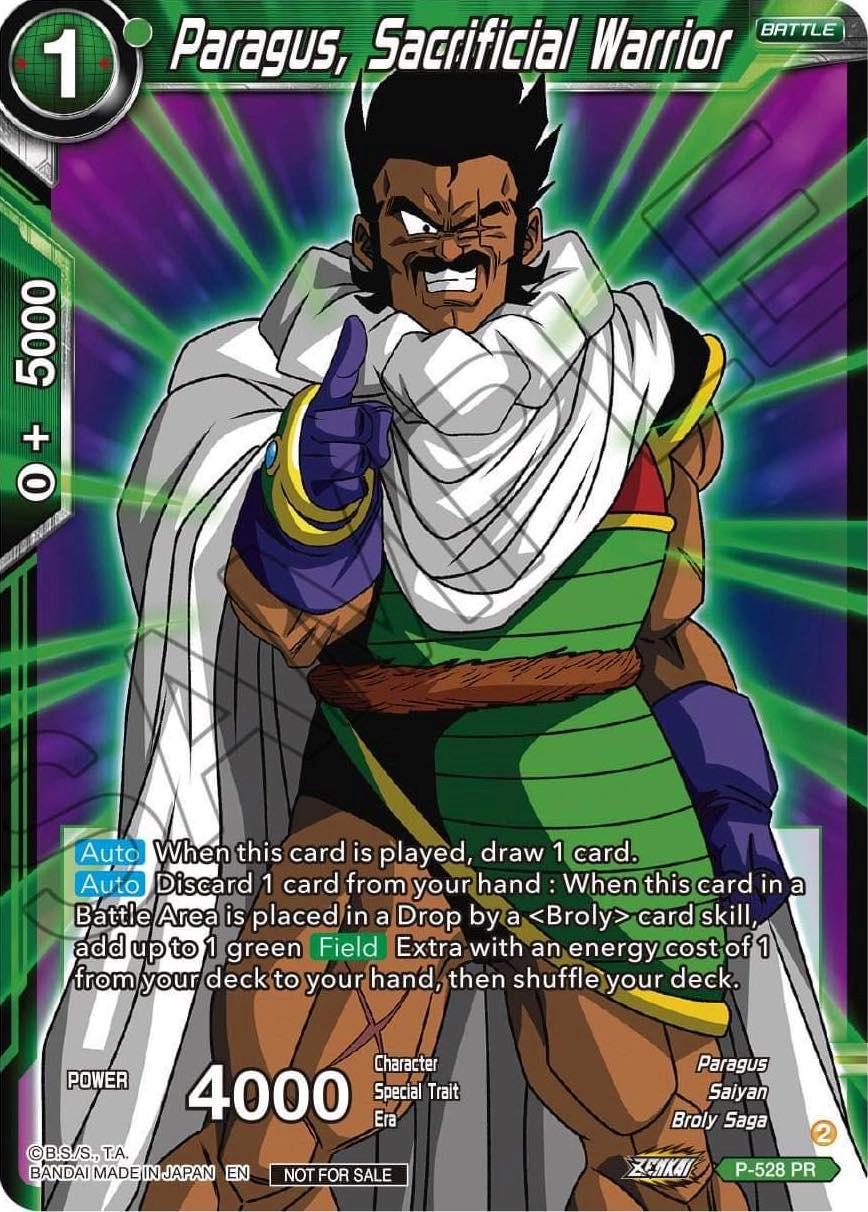Paragus, Sacrificial Warrior P-528