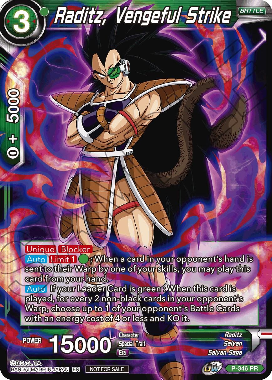Raditz, Vengeful Strike P-346