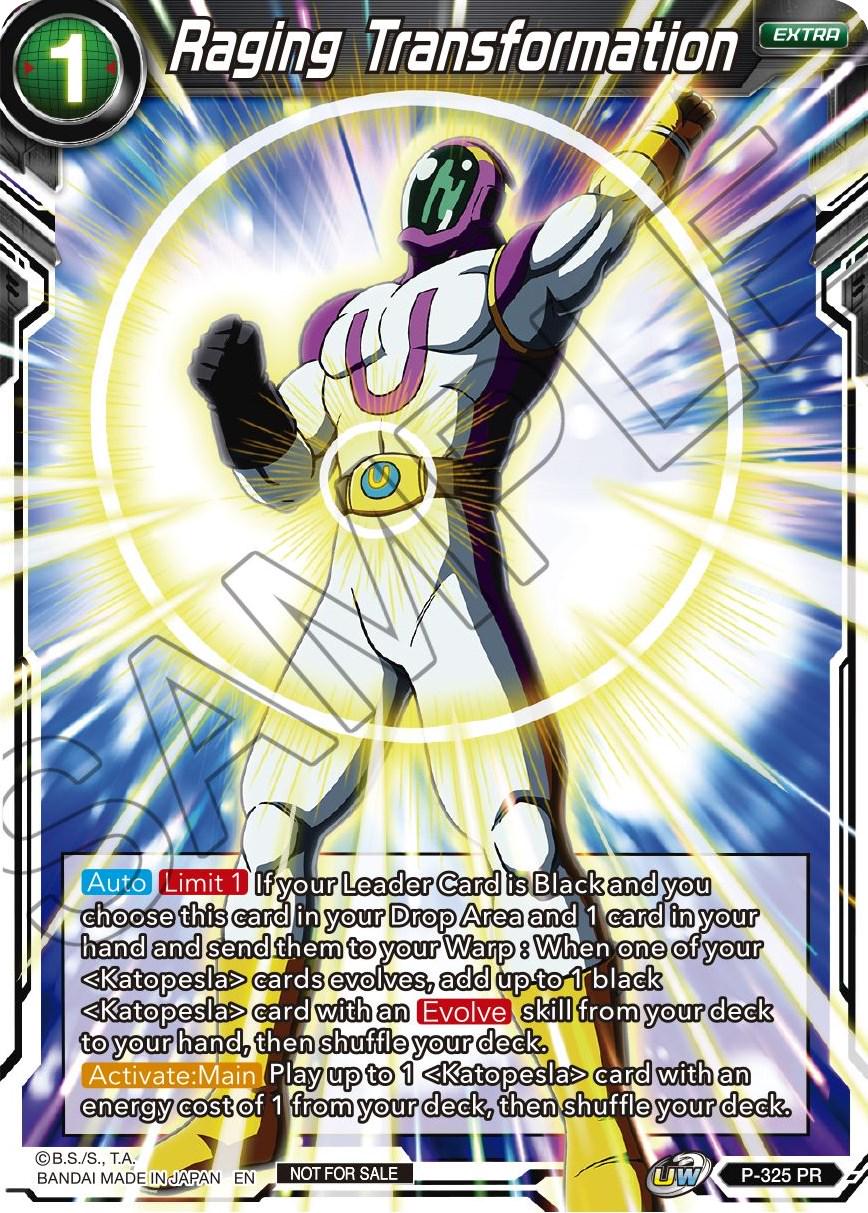 Raging Transformation P-325