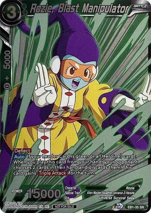 Rozie, Blast Manipulator EB1-35
