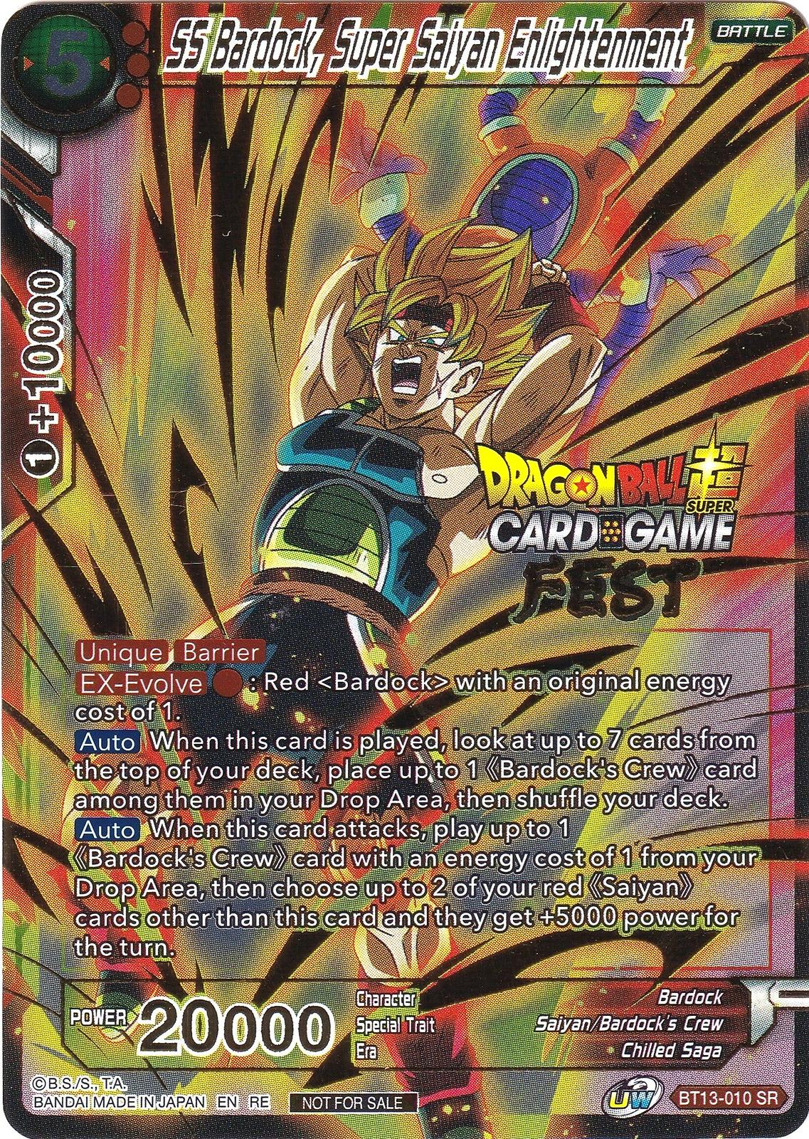 SS Bardock, Super Saiyan Enlightenment BT13-010