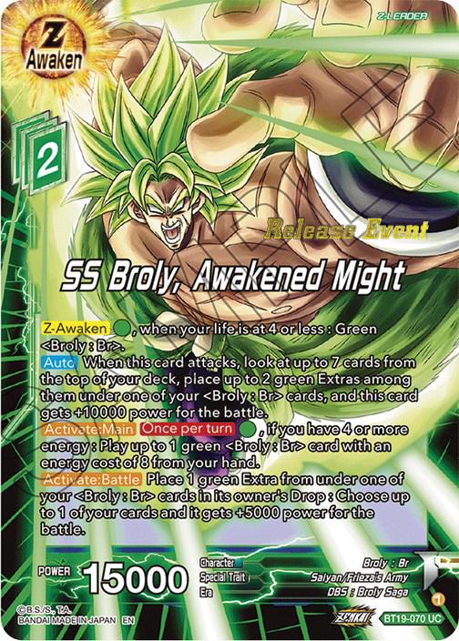 SS Broly, Awakened Might BT19-070