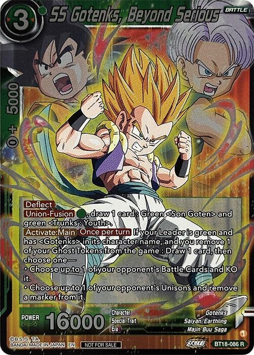SS Gotenks, Beyond Serious BT18-086