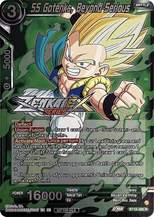 SS Gotenks, Beyond Serious [Foil] BT18-086
