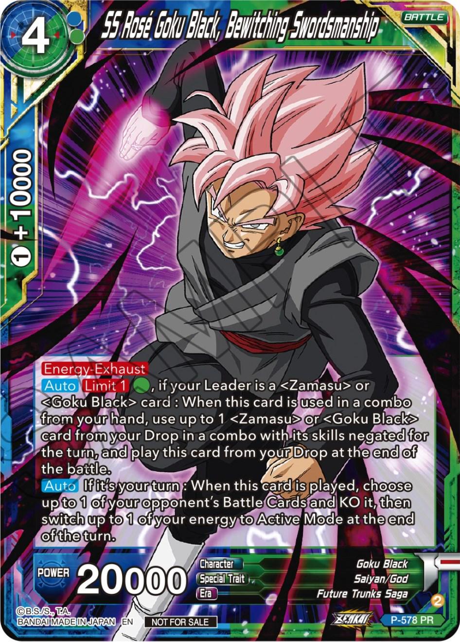 SS Rose Goku Black, Bewitching Swordsmanship P-578