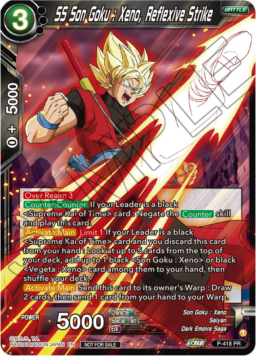 SS Son Goku: Xeno, Reflexive Strike P-418