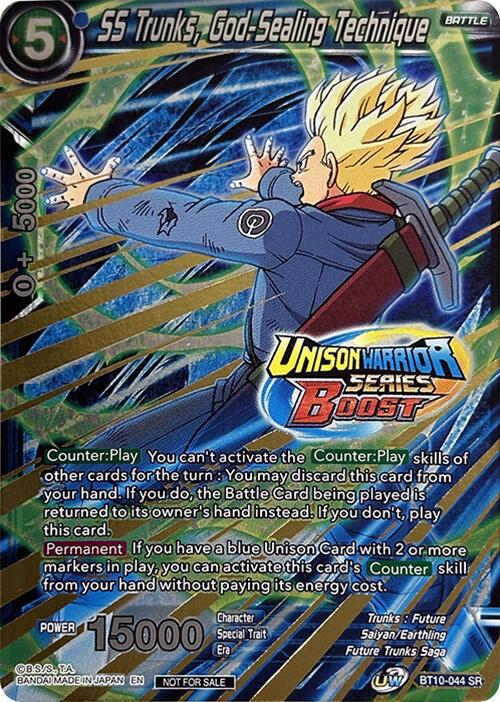 SS Trunks, God-Sealing Technique [Event Pack 08] BT10-044