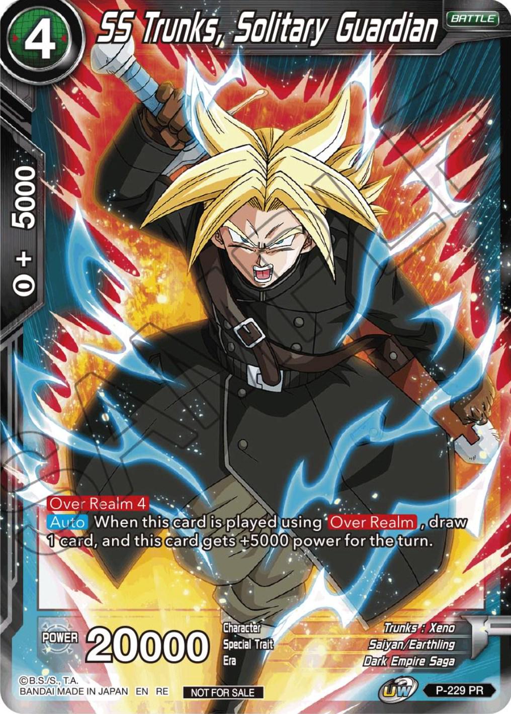 SS Trunks, Solitary Guardian P-229