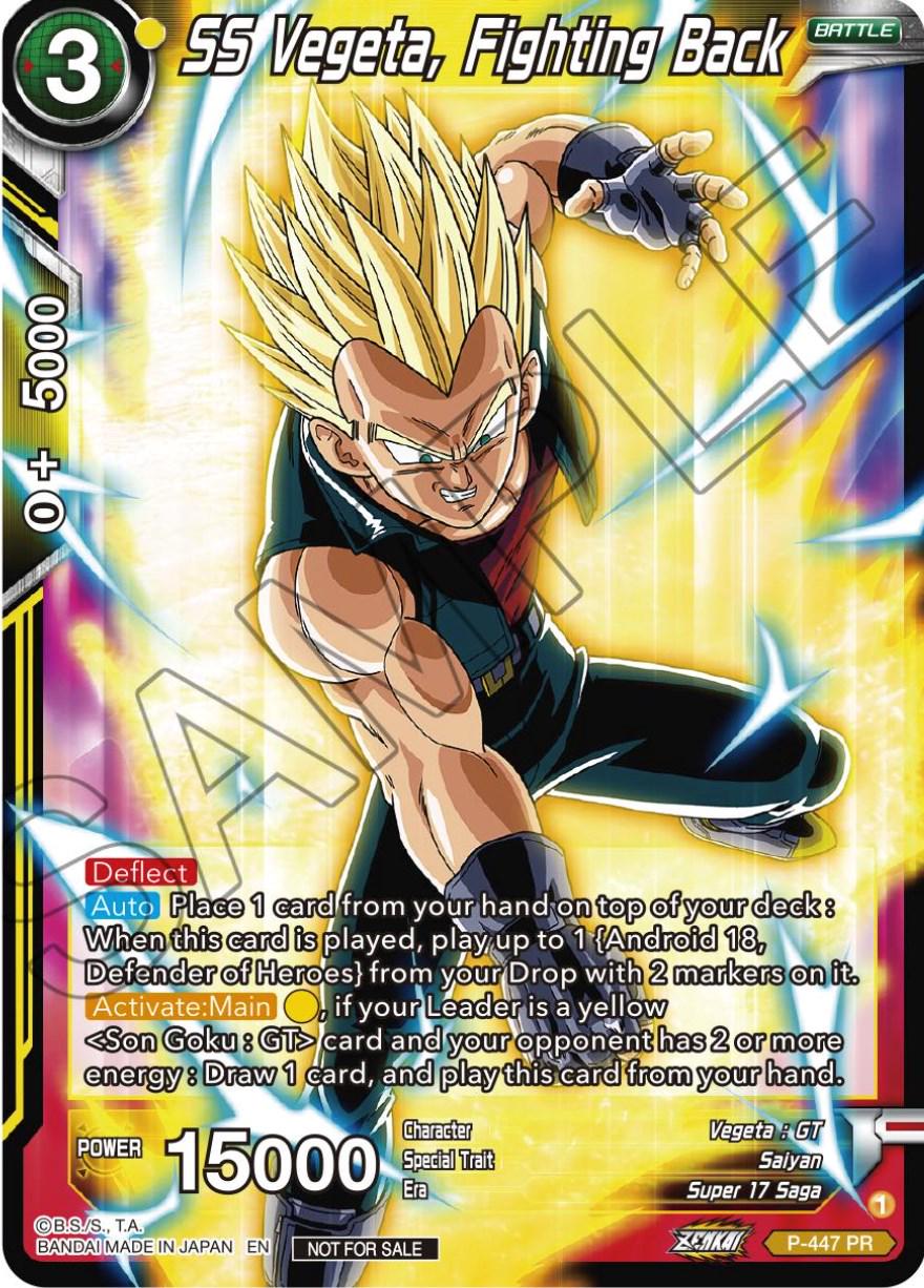 SS Vegeta, Fighting Back P-447