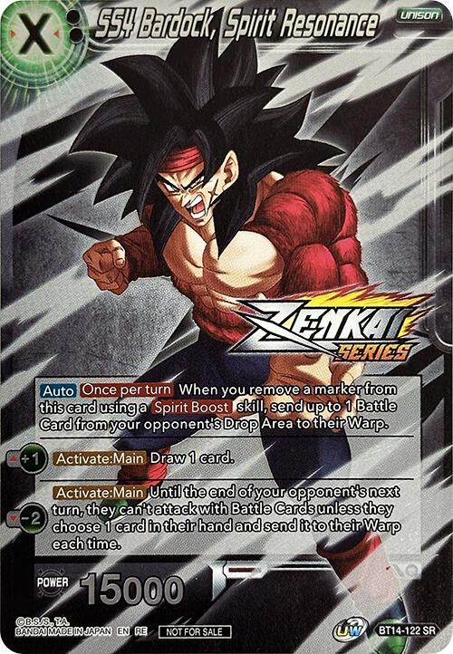 SS4 Bardock, Spirit Resonance BT14-122