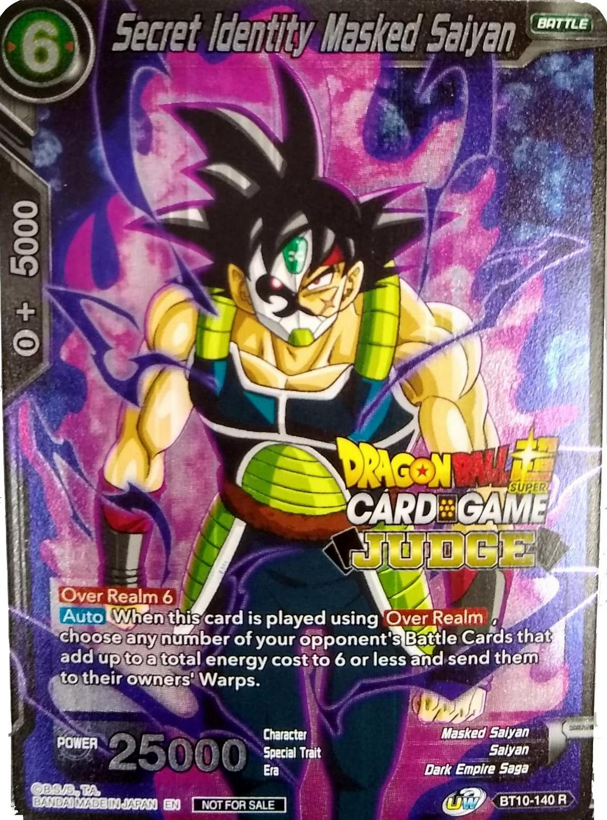 Secret Identity Masked Saiyan BT10-140