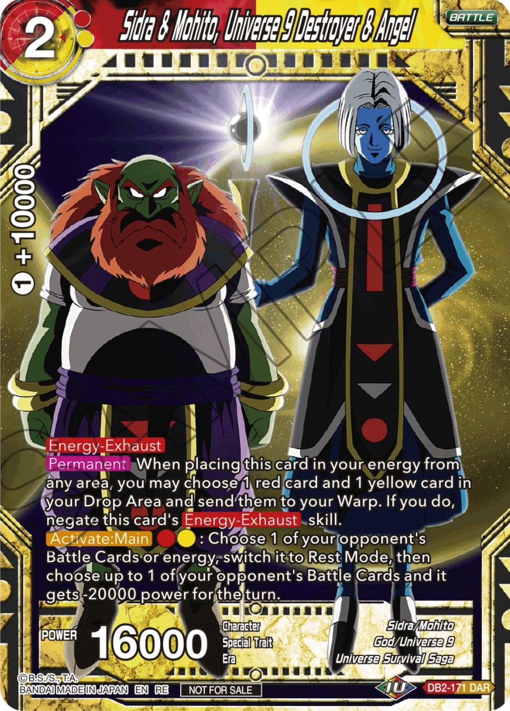 Sidra & Mohito, Universe 9 Destroyer & Angel DB2-171