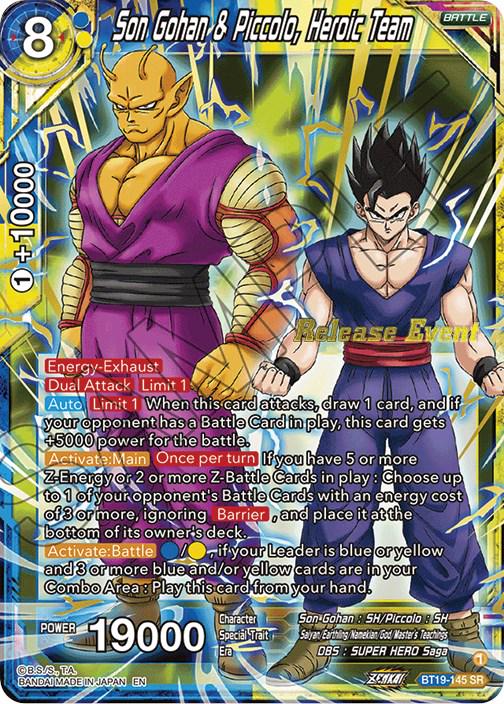 Son Gohan & Piccolo, Heroic Team BT19-145