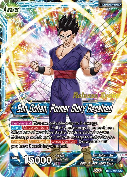 Son Gohan // Son Gohan, Former Glory Regained BT19-034