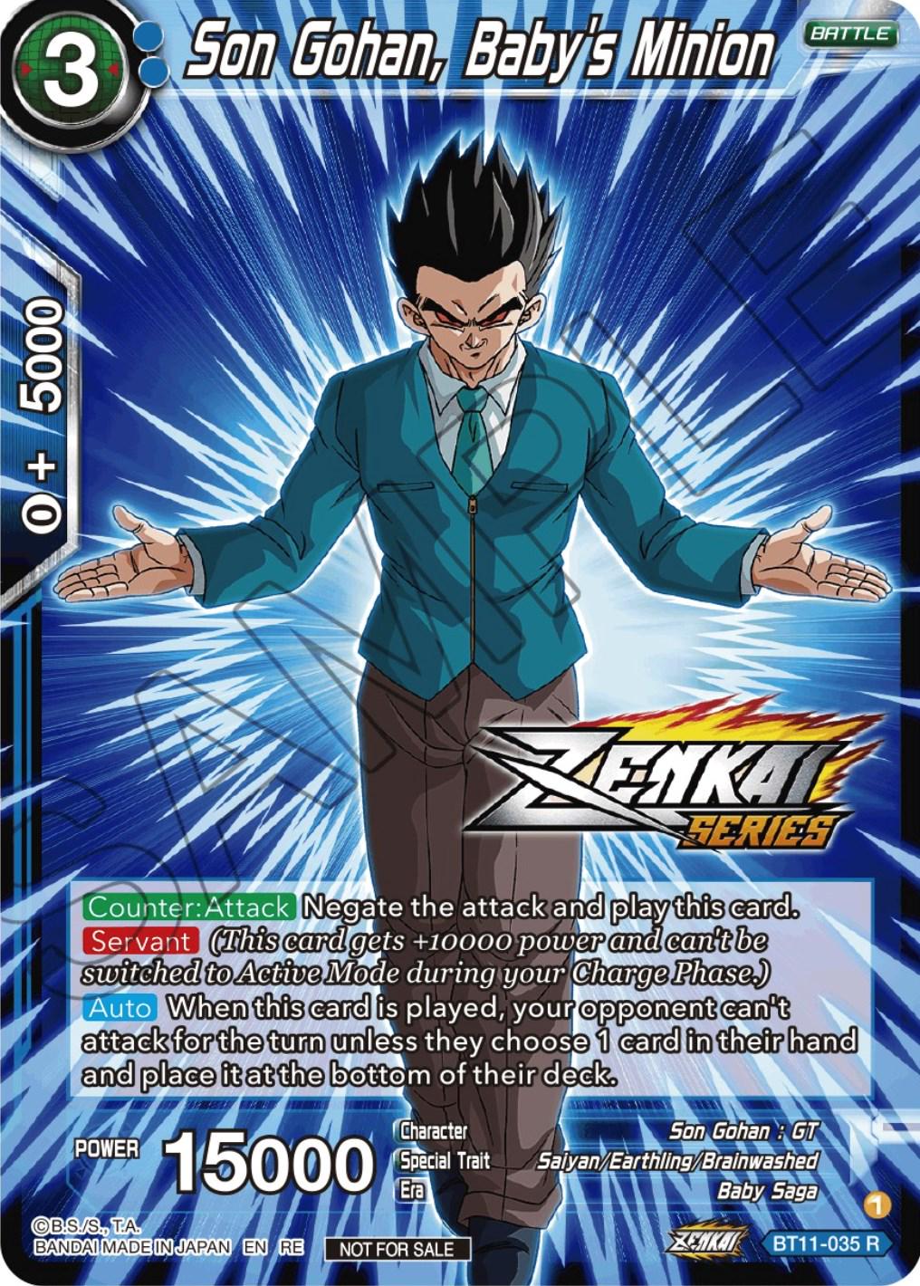 Son Gohan, Baby's Minion BT11-035