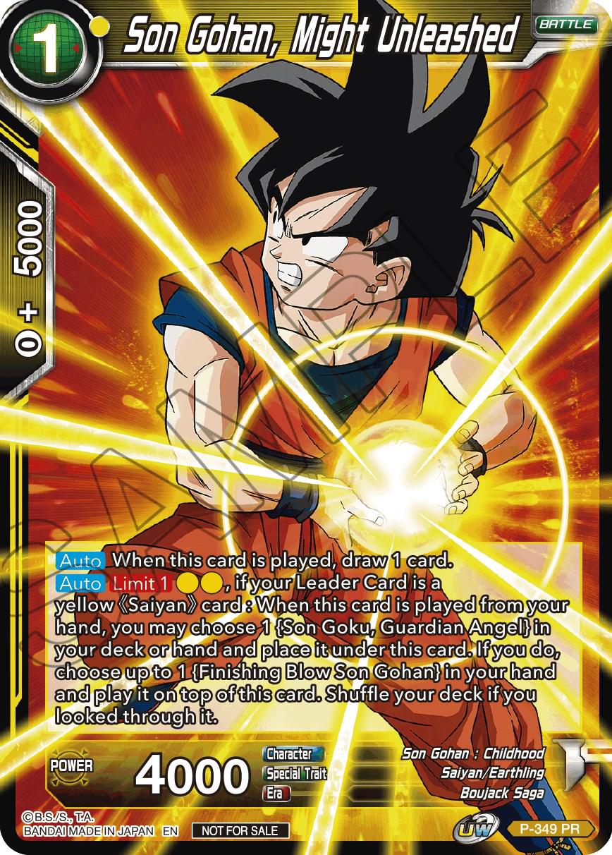 Son Gohan, Might Unleashed P-349