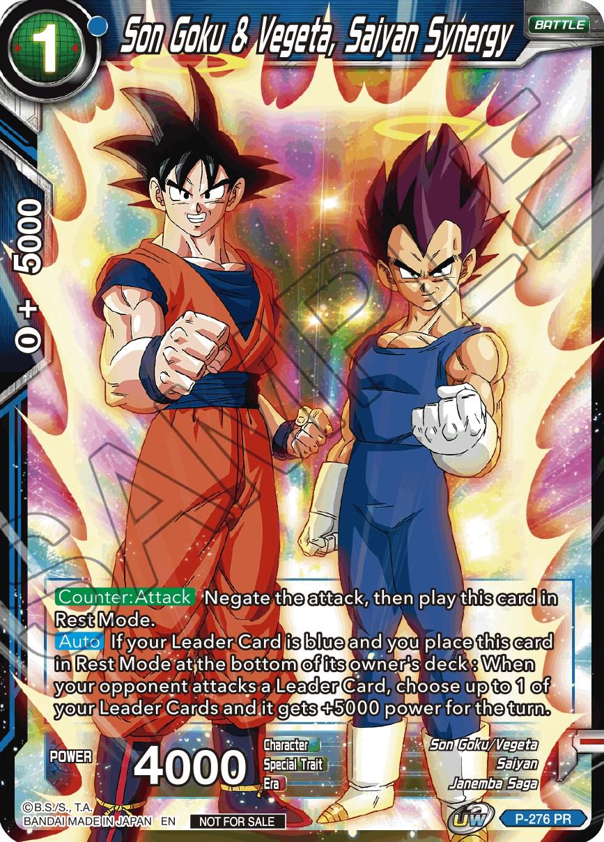 Son Goku & Vegeta, Saiyan Synergy P-276