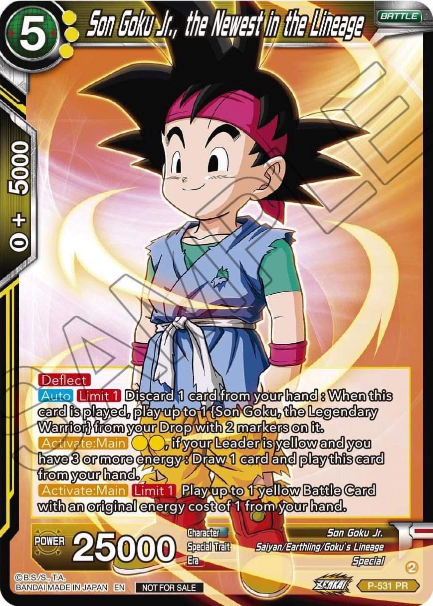 Son Goku Jr., the Newest in the Lineage P-531
