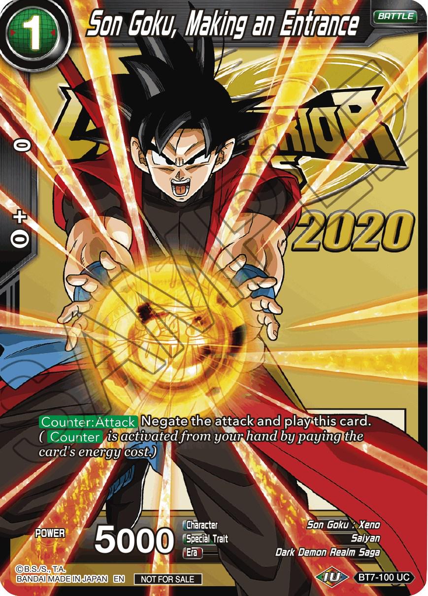 Son Goku, Making an Entrance BT7-100