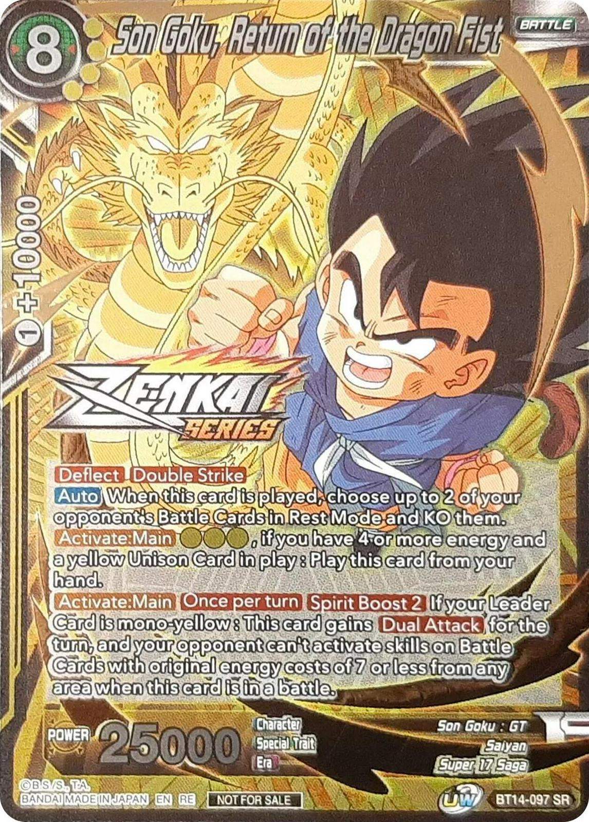 Son Goku, Return of the Dragon Fist BT14-097