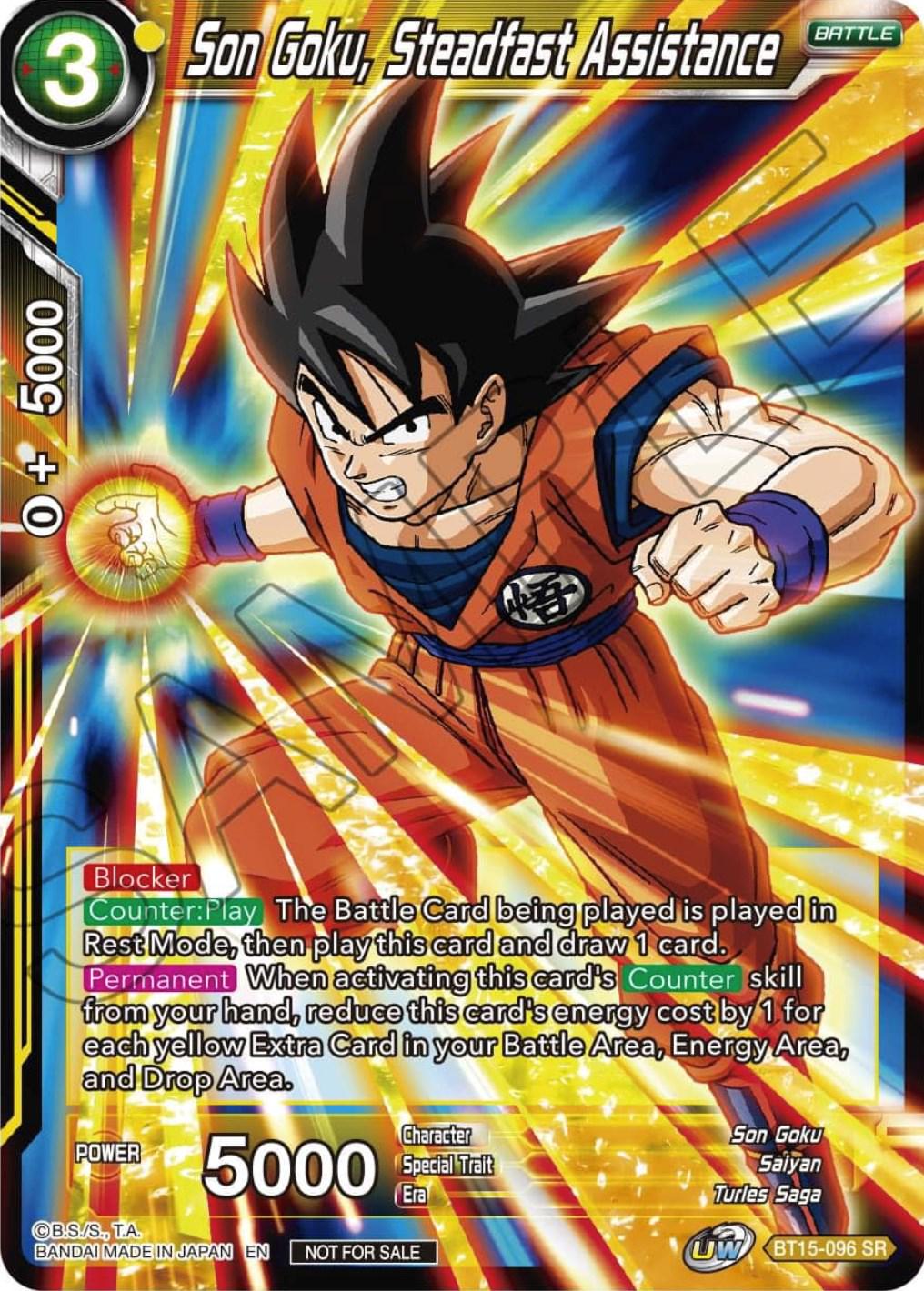 Son Goku, Steadfast Assistance BT15-096