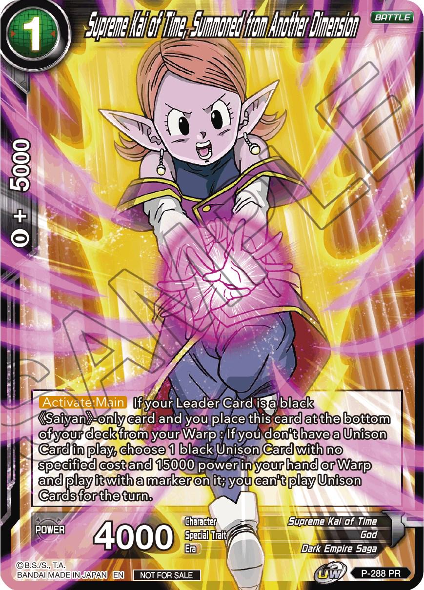 Supreme Kai of Time, Summoned from Another Dimension P-288