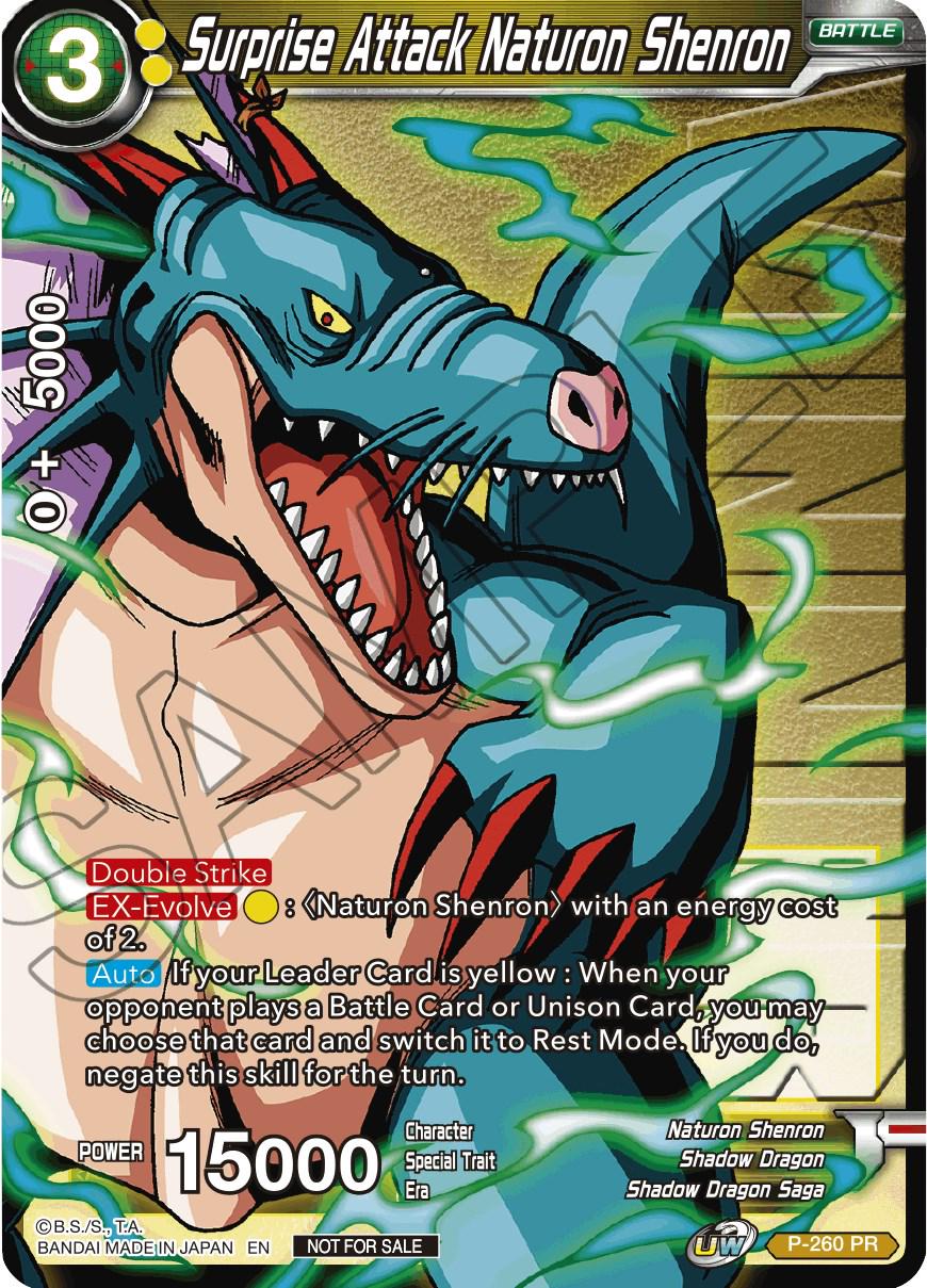 Surprise Attack Naturon Shenron [Winner] P-260