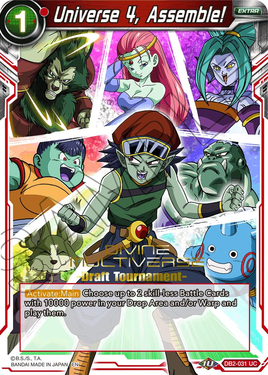 Universe 4, Assemble! DB2-031