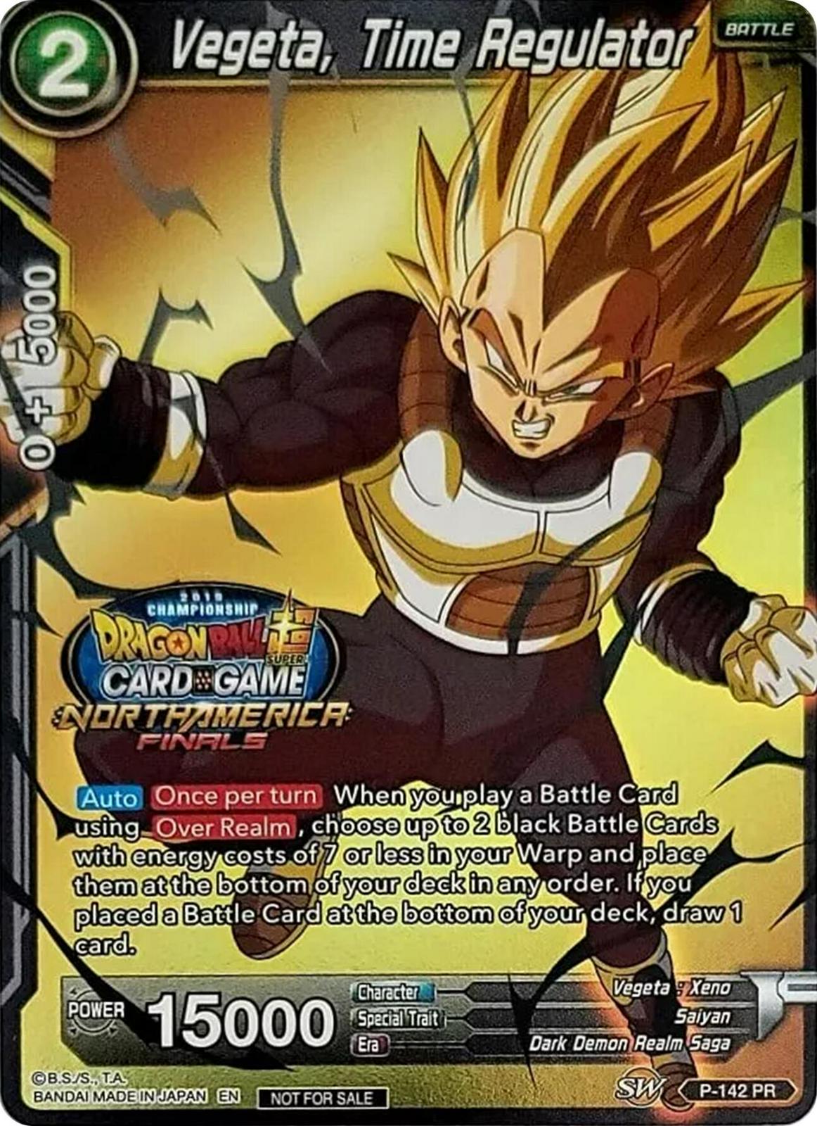 Vegeta, Time Regulator [Championship Final 2019] P-142