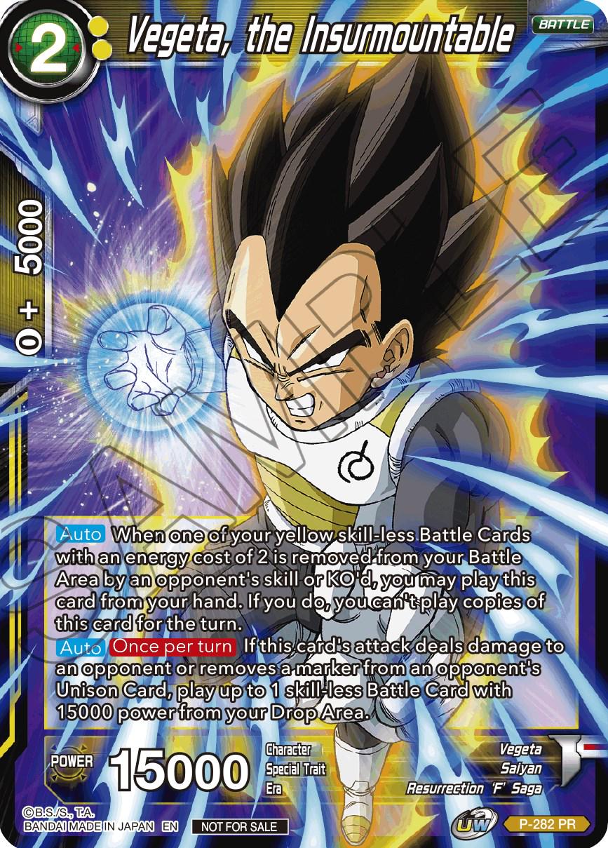 Vegeta, the Insurmountable P-282