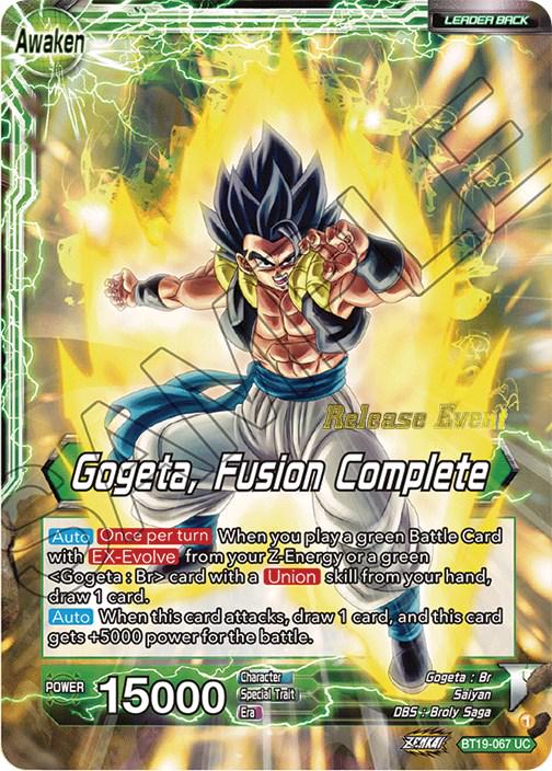 Veku // Gogeta, Fusion Complete BT19-067