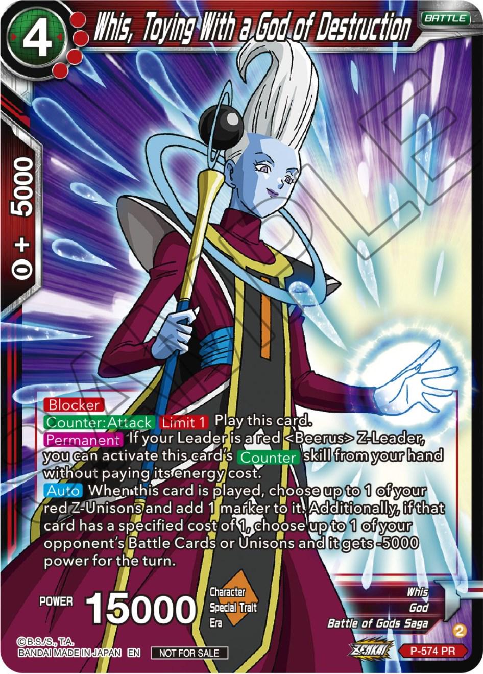 Whis, Toying With a God of Destruction P-574