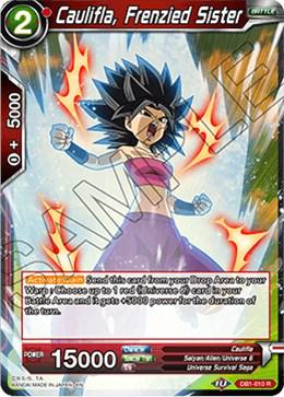 Caulifla, Frenzied Sister DB1-010