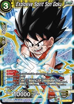 Explosive Spirit Son Goku [ShatterFoil] BT3-088
