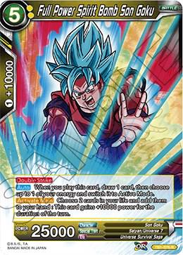 Full Power Spirit Bomb Son Goku [ShatterFoil] TB1-075