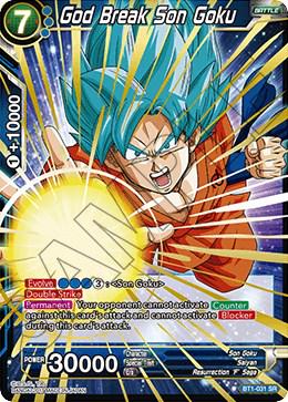 God Break Son Goku [ShatterFoil] BT1-031