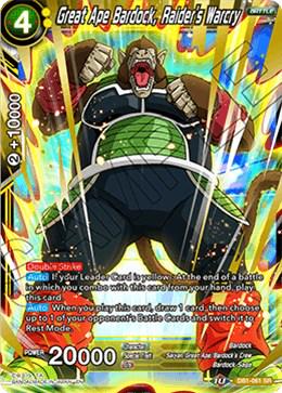 Great Ape Bardock, Raider's Warcry DB1-061