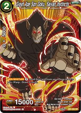 Great Ape Son Goku, Saiyan Instincts DB1-064