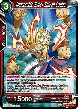 Impeccable Super Saiyan Cabba [ShatterFoil] TB1-010