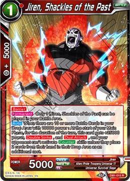 Jiren, Shackles of the Past DB1-015